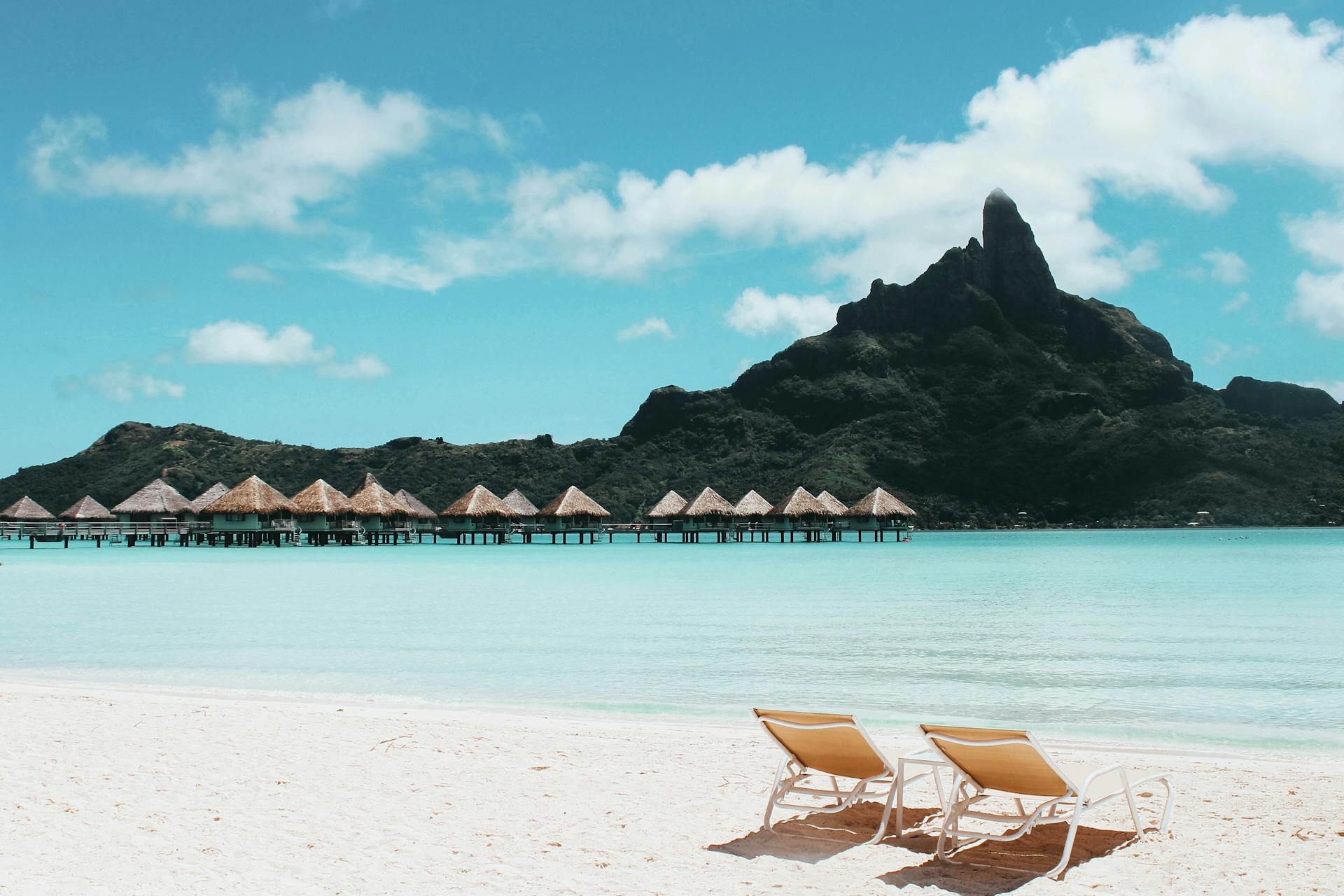 bora bora private beach