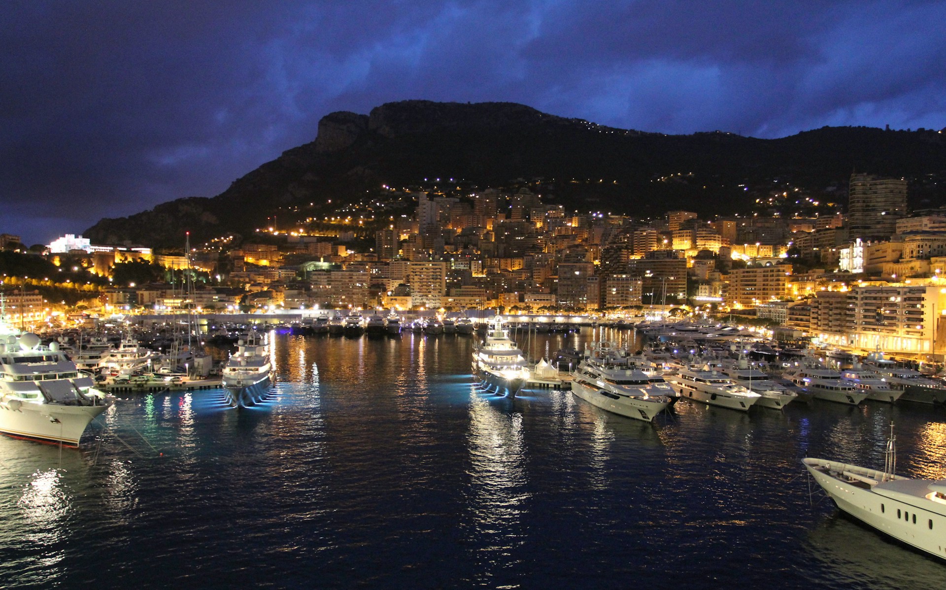 evening in Monaco