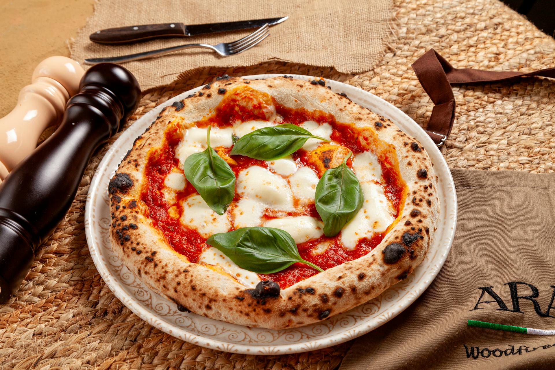 authentic Pizza Margherita Naples