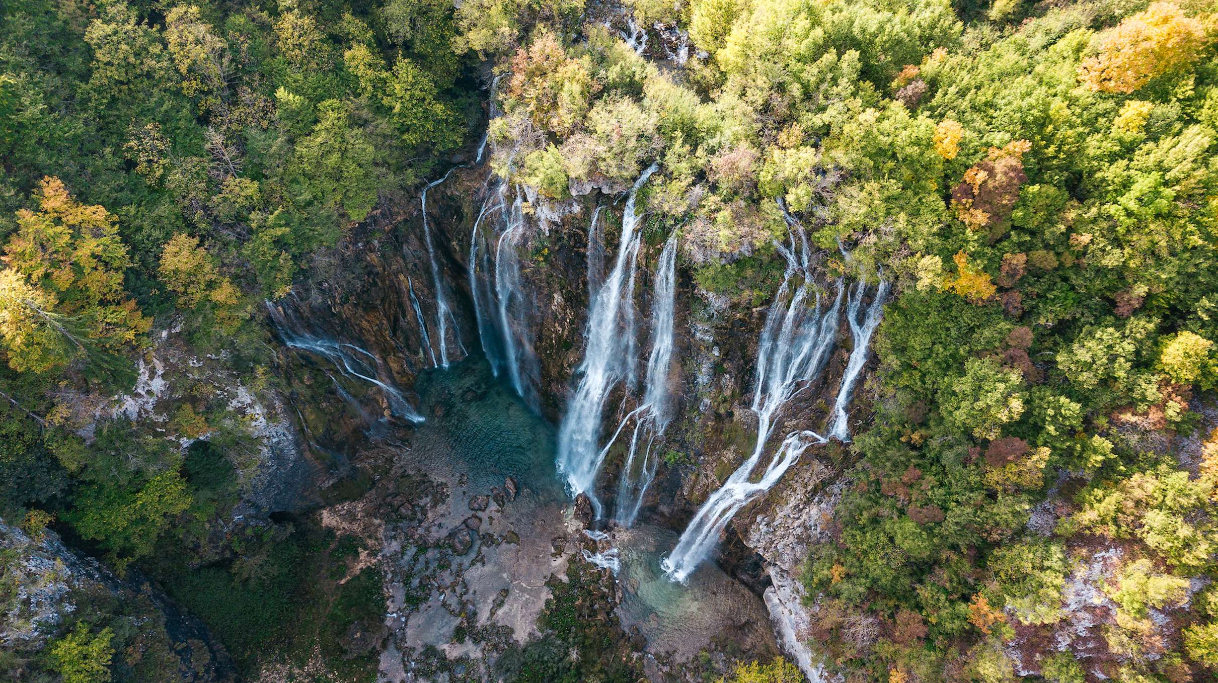 Plitvice Lakes Waterfalls