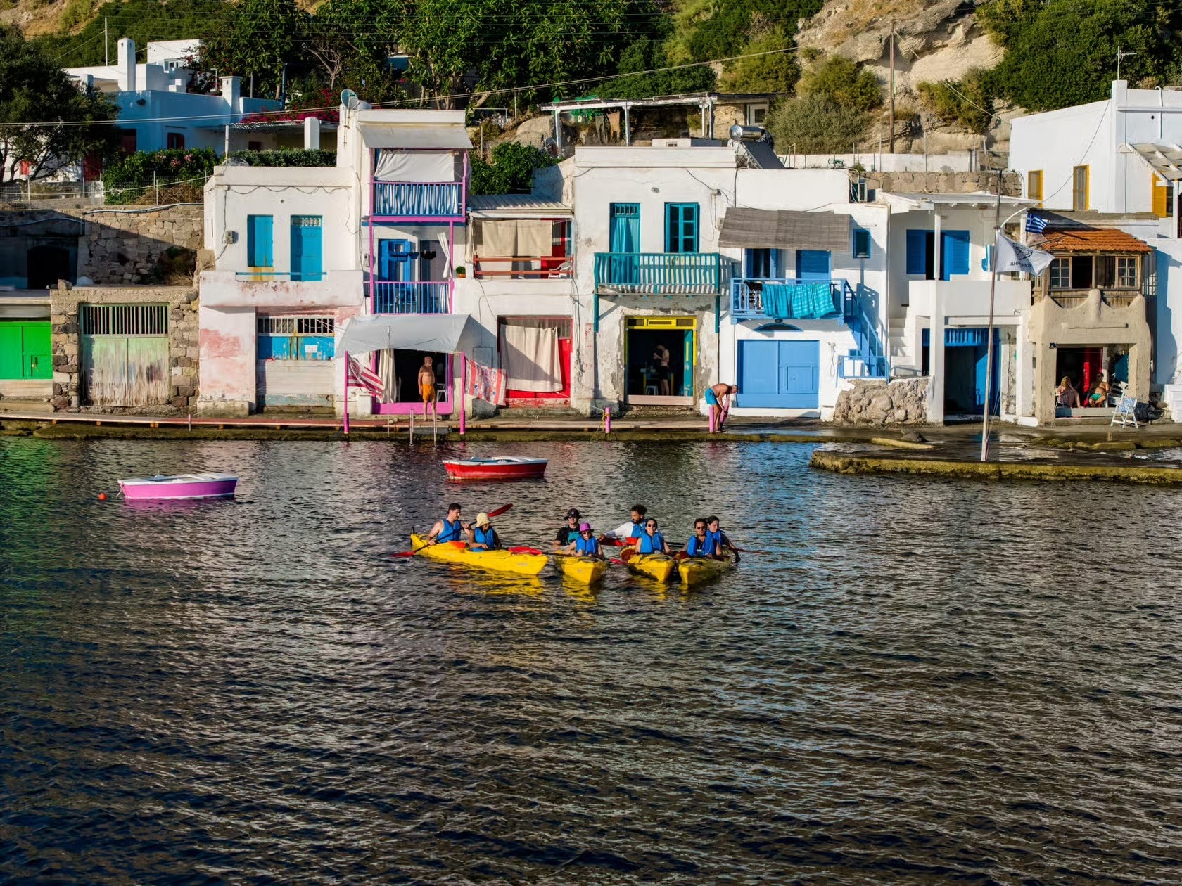 Klima village in Milos